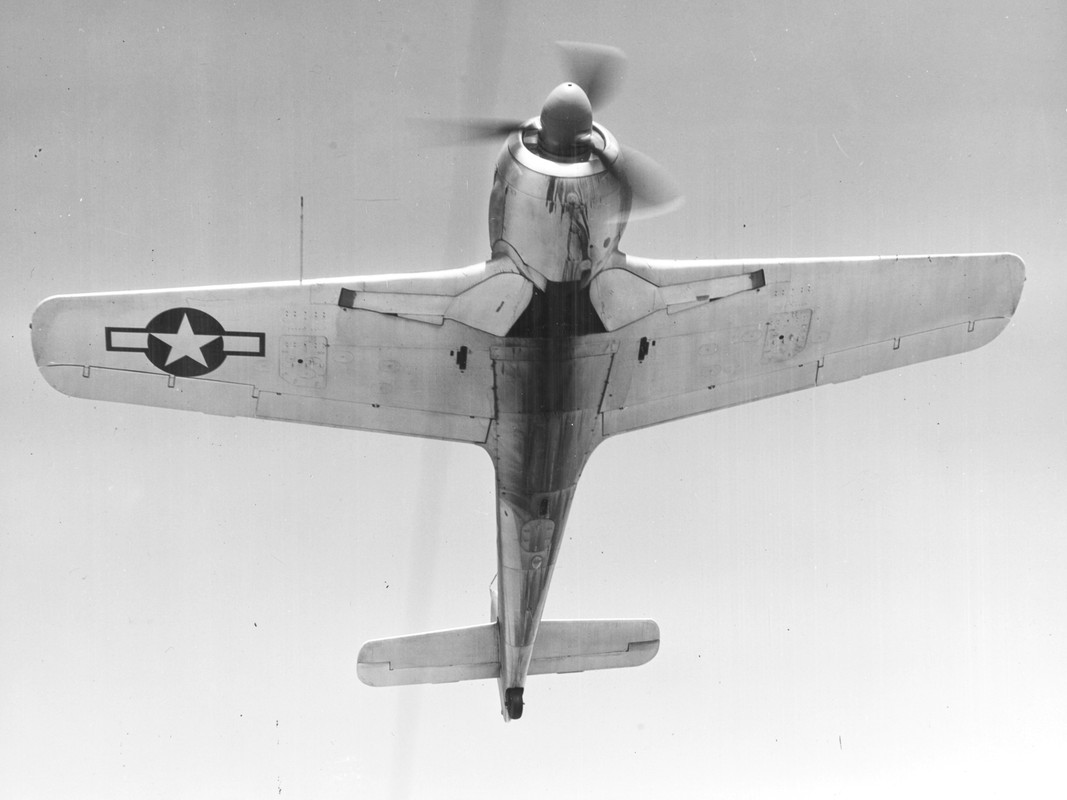 Captured-Focke-Wulf-Fw-190-in-flight-in-