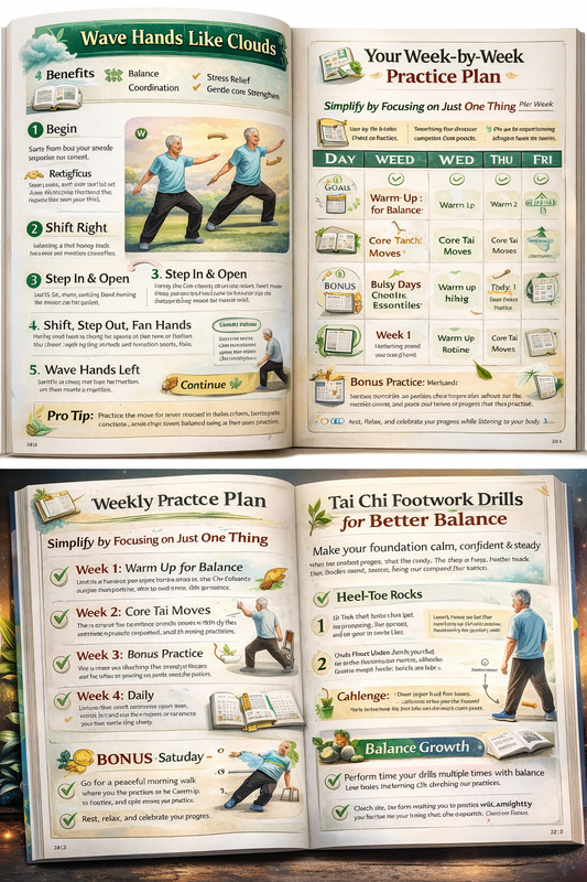 Interior preview – weekly routines and balance practice