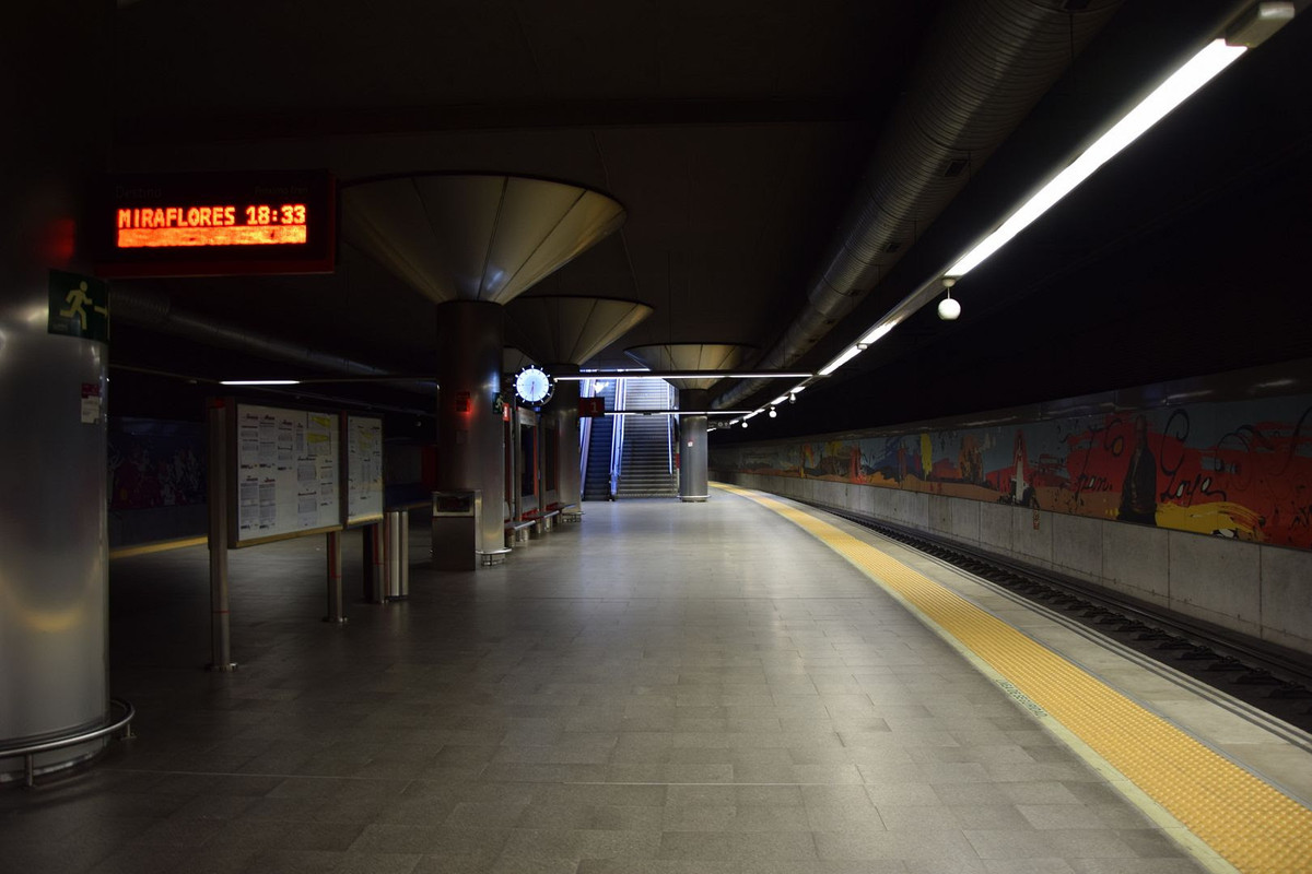 Une station abandonnée de Tamasaa la ville fantôme