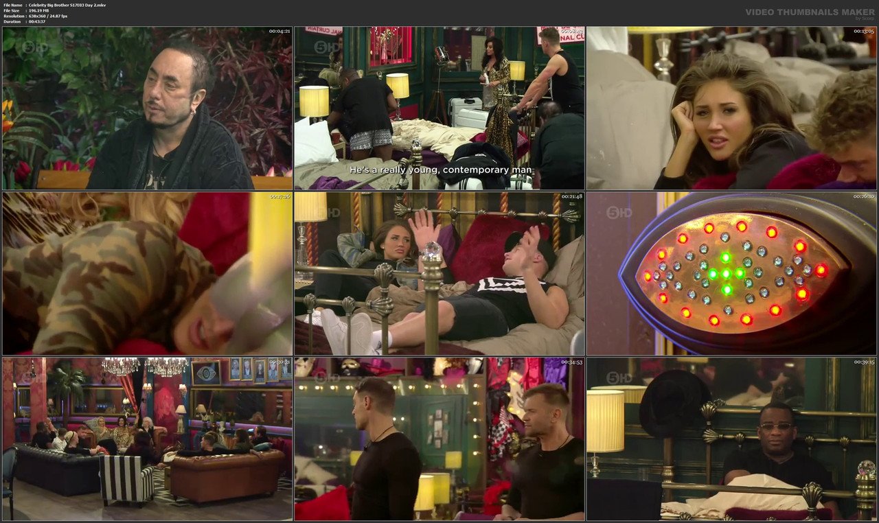 Celebrity Big Brother S17E03 Day 2.mkv