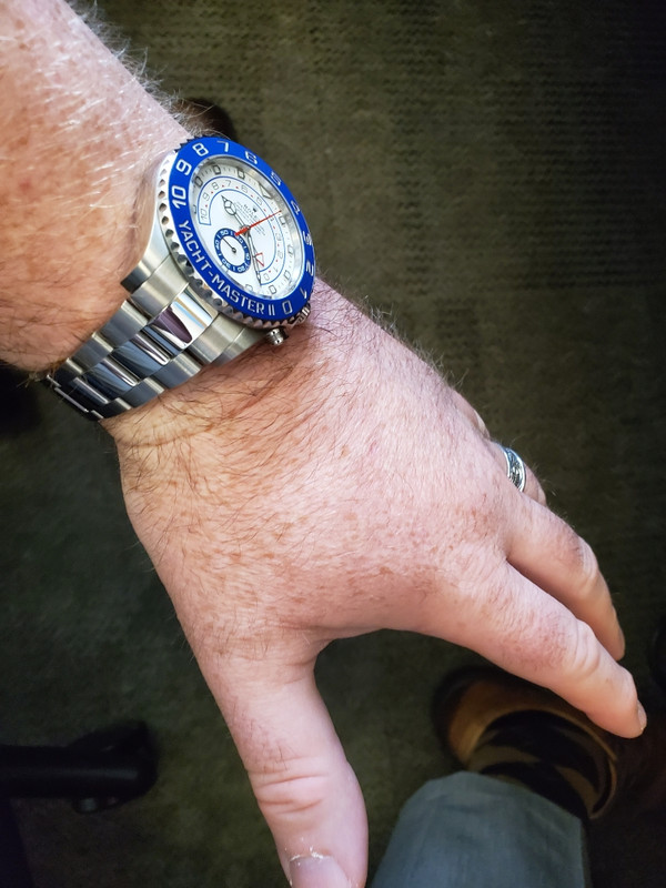 Yachtmaster II Bracelet Size for big 