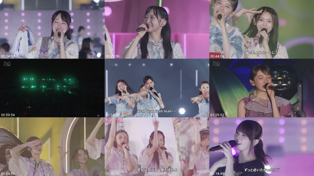 乃木坂46 260822 真夏の全国ツアー2026 Day3 観客入りスクリーンショット | Nogizaka46 260822 Manatsu Zenkoku Tour 2026 Day3 Audience Screenshot