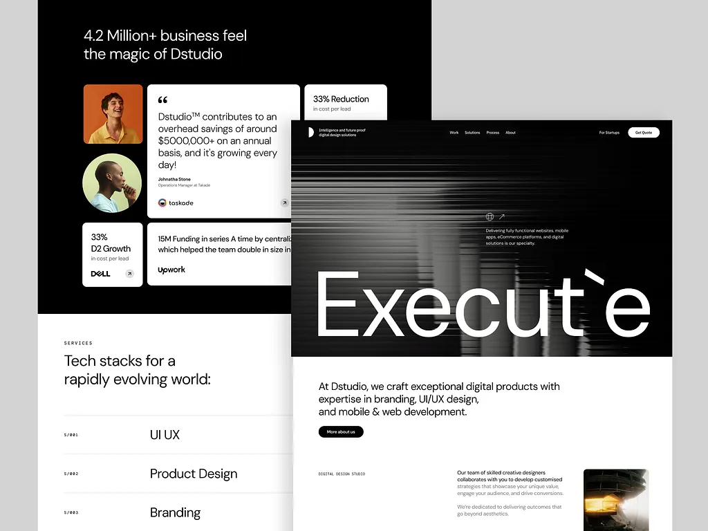 Website and SEO mockup
