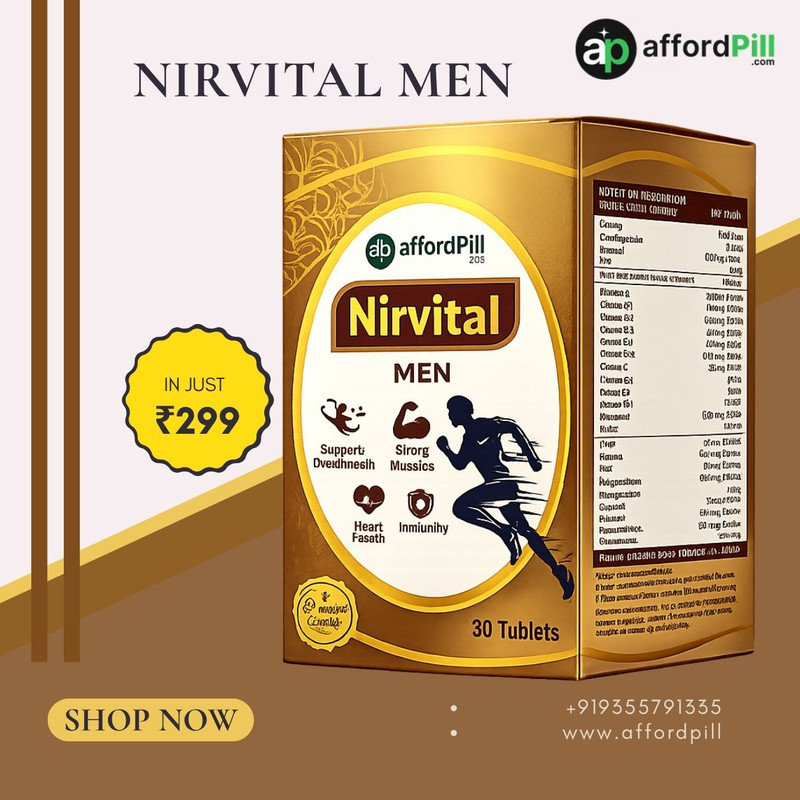 Affordpill Guide to Buying Nirvital Men Online