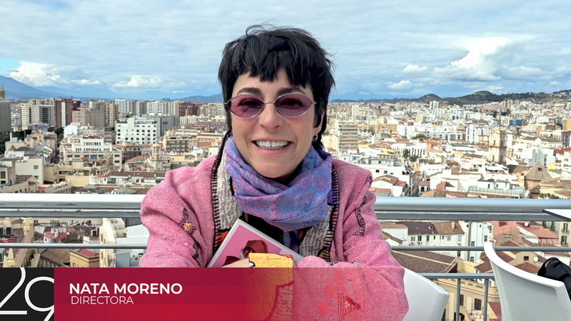 ENTREVISTA A NATA MORENO EN EL FESTIVAL DE CINE DE MÁLAGA ENTREVISTA A NATA MORENO EN EL FESTIVAL DE CINE DE MÁLAGA