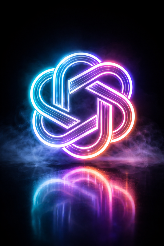 Áp phích hiệu ứng Neon