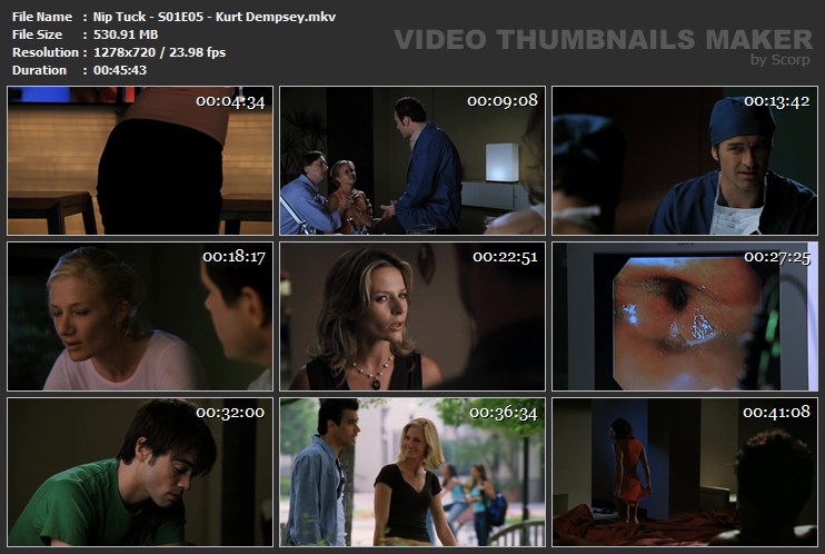 Nip Tuck - S01E05 - Kurt Dempsey.mkv