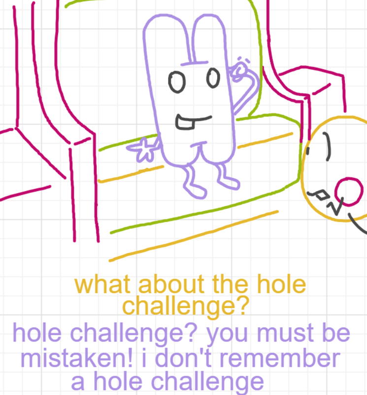 A panel from A Murder On The, episode six of the Board Boards object show by Furretwalk/WalkingFurret.