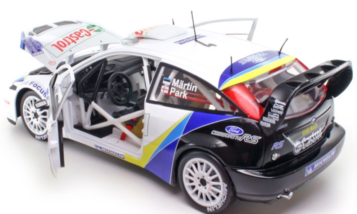 WOW EXTREMELY RARE Ford Focus RS WRC Martin Td Corse 2003 1:18