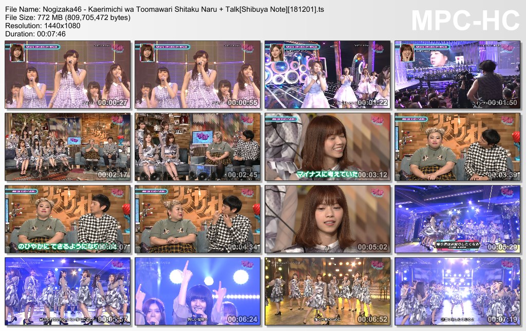 Nogizaka46 - Kaerimichi wa Toomawari Shitaku Naru   Talk[Shibuya