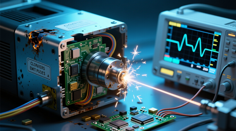 Почему лазер не выдает импульсы