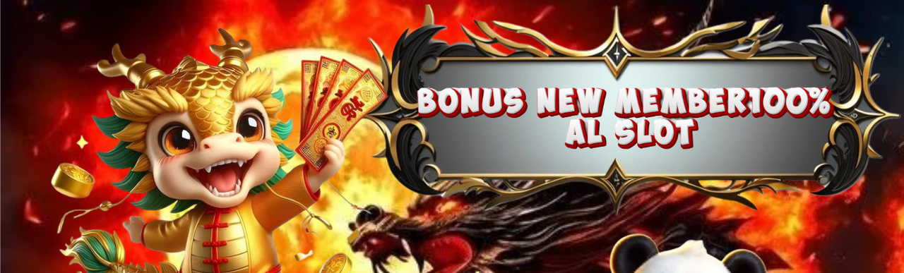 BONUS NEW MEMBER 100%