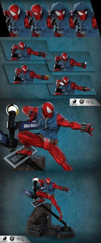 Spiderman – Diorama – 3D Print Model