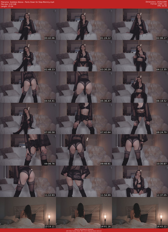 Goddess Alessa - Pants Down for Step-Mommy.mp4