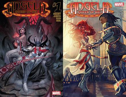 Angela - Queen of Hel #1-7 (2015-2016) Complete