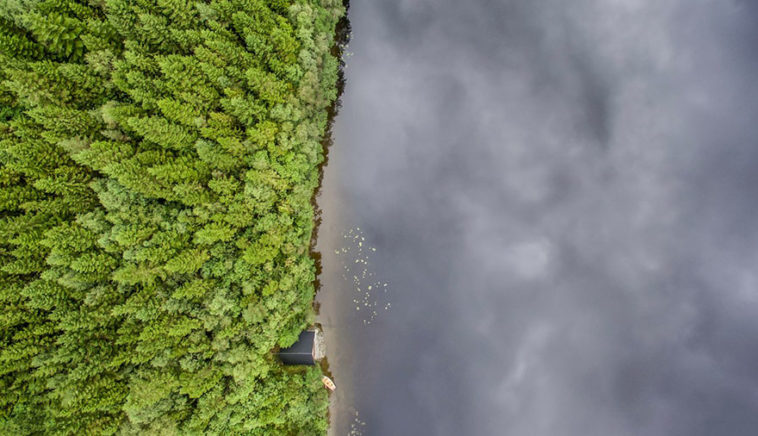 Одинокие маленькие домики, чтобы сбежать от всего мира