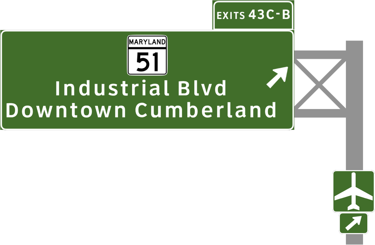 I-68 MD WB 43CB