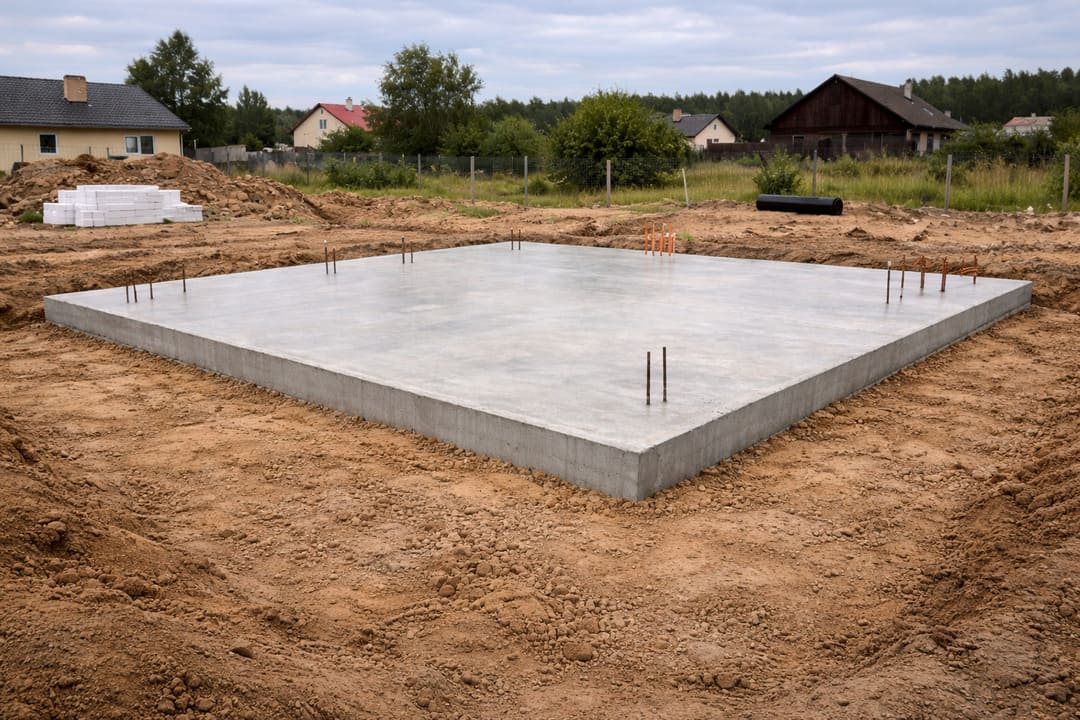 Плитный фундамент