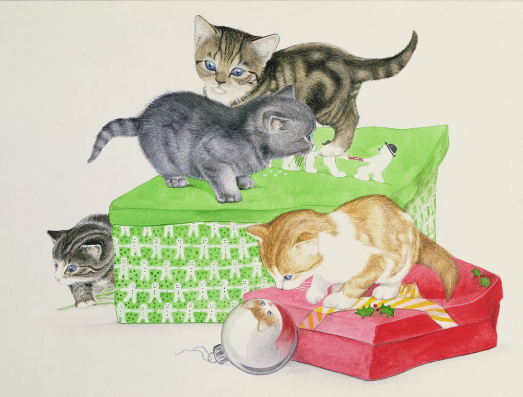Joan-Freestone-Four-Kittens-Meister-Drucke-553585