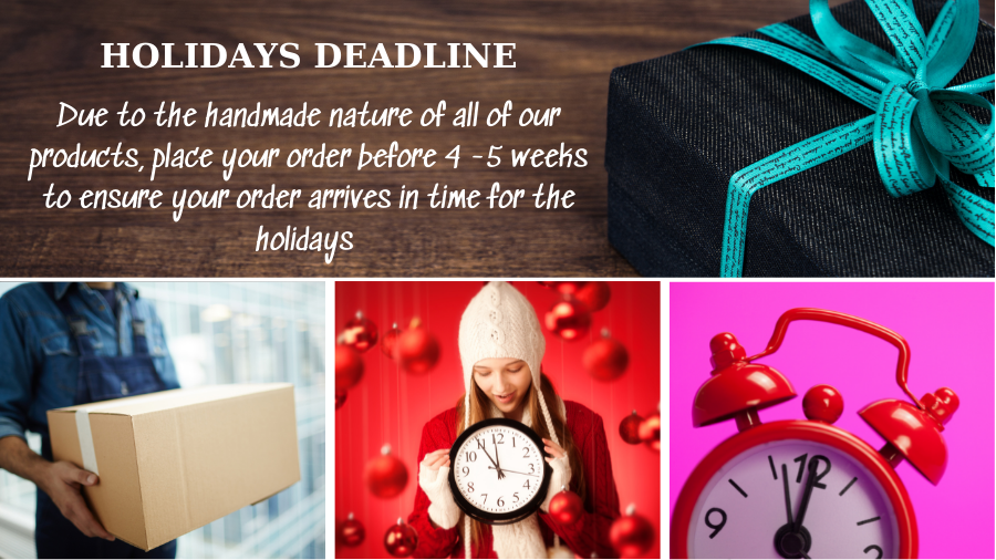 Holidays Delivery Cut Off Days