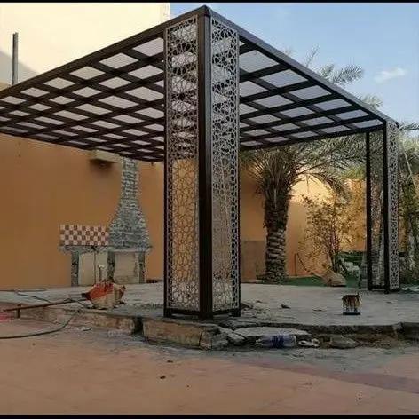 برجولة خشبية عصرية