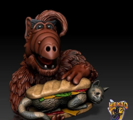 Alf Bust – 3D Print Model