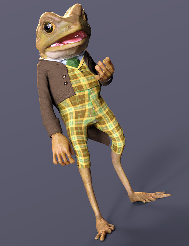 Storybook Frog HD for Genesis 8.1 Males