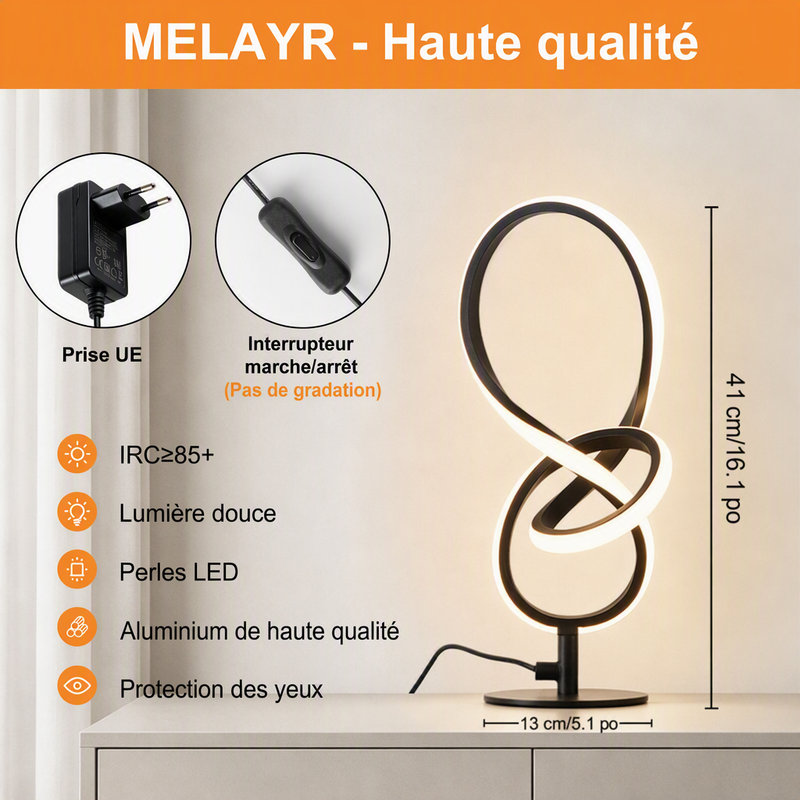12 W – 963 lm – LED intégrée