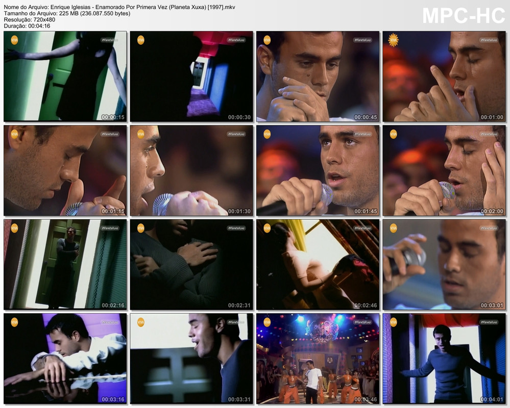 Enrique Iglesias - Enamorado Por Primera Vez (Planeta Xuxa) [1997]