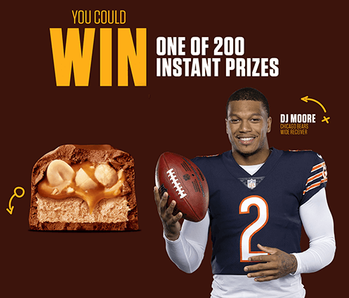 Win Big with MARS SNICKERS NFL Instant Win Game: 200 Prizes Up for Grabs!