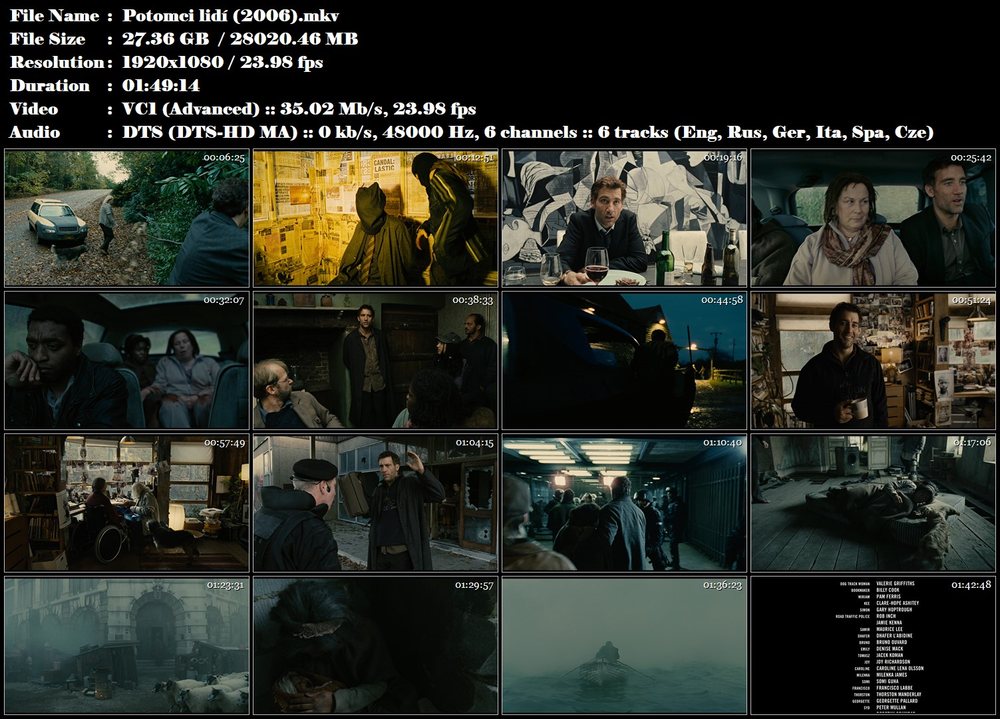 Re: Potomci lidí / Children of Men (2006)