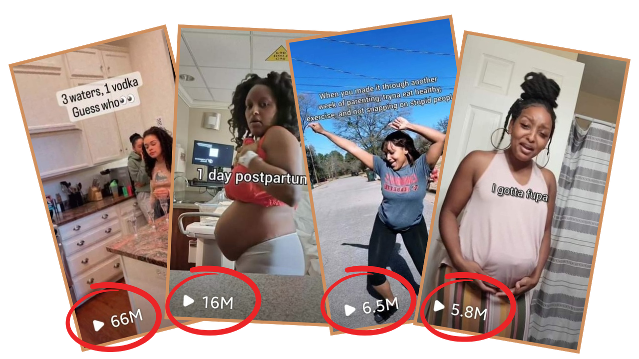Examples of content reaching millions of views