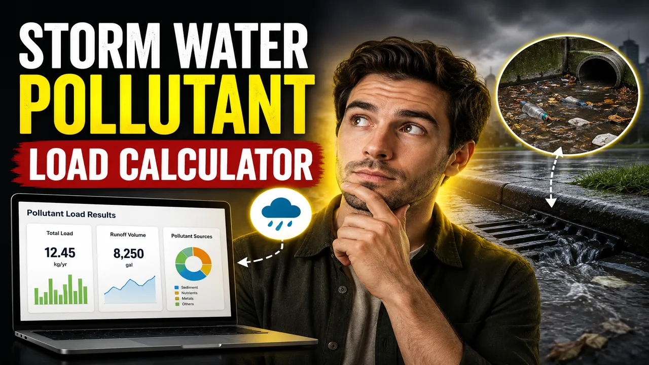 Storm Water Pollutant Load Calculator