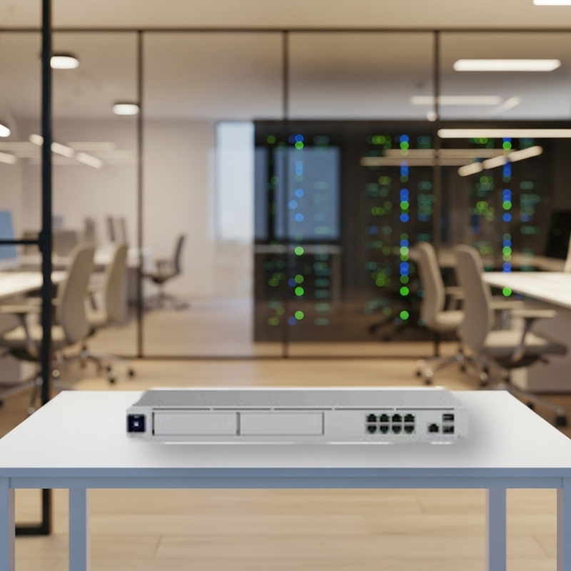 Painel traseiro do Dream Machine Pro Max