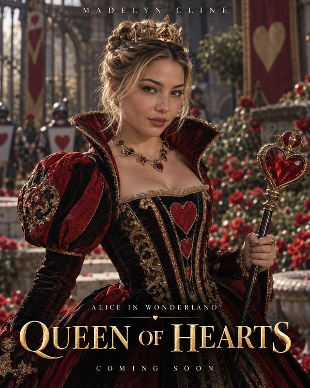 Madelyn Cline Queen of Hearts