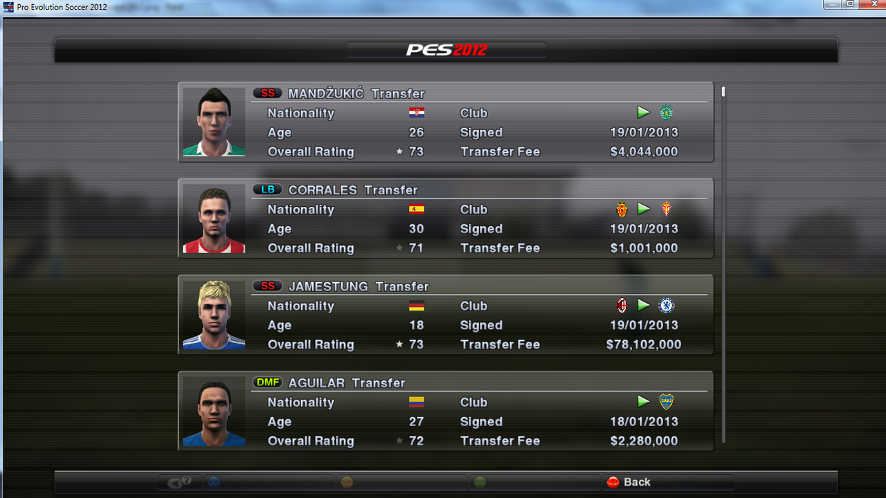 JAMESTUNG 78M fee