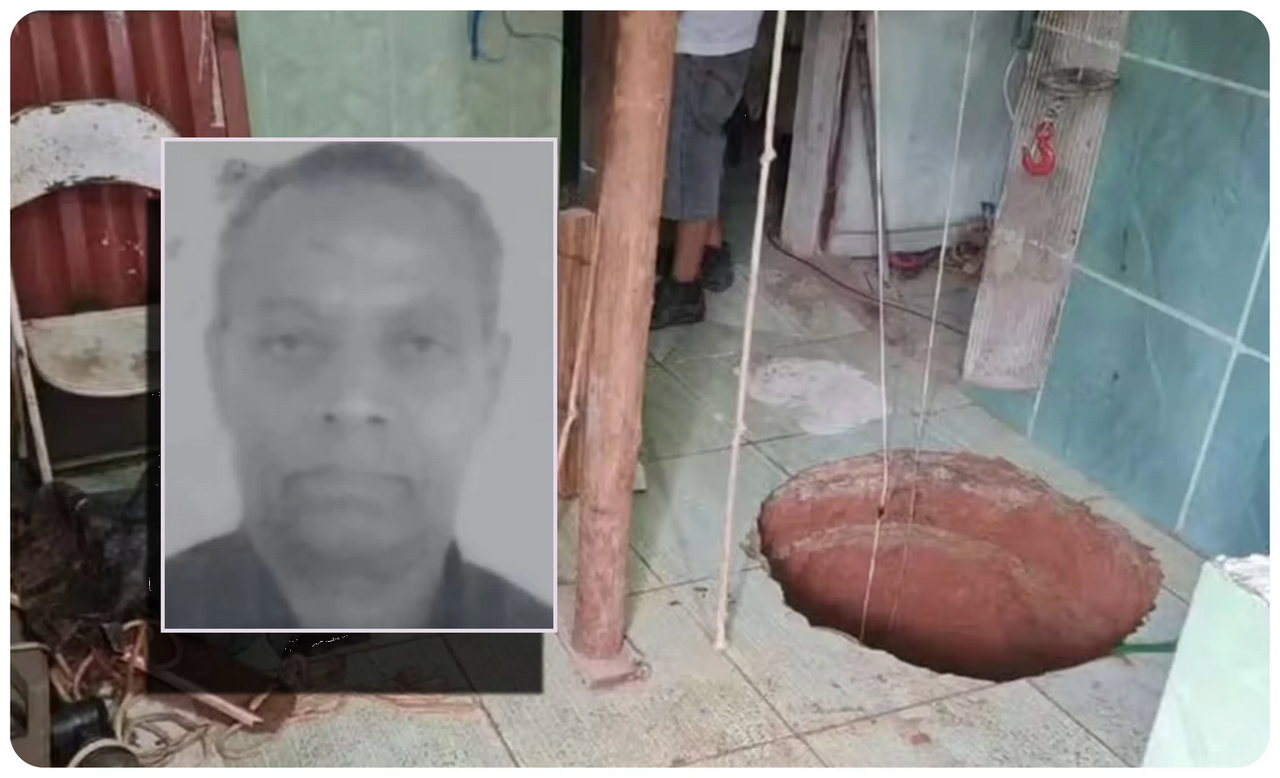 Abuelito de 71 años murió al caer por un pozo que cavó por un año en su cocina