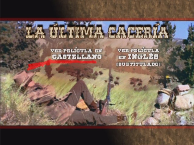 1 - La Última Cacería [DVD5Full] [PAL] [Cast/Ing] [Sub:Cast] [1956] [Western]