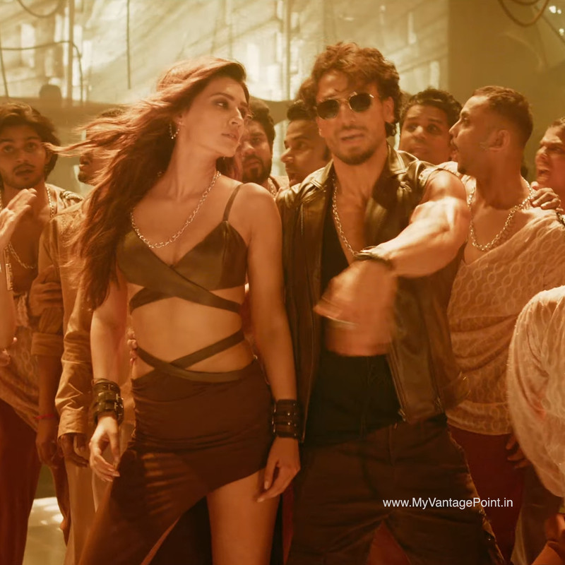 tiger-shroff-and-kriti-sanon-hum-aaye-hai-song