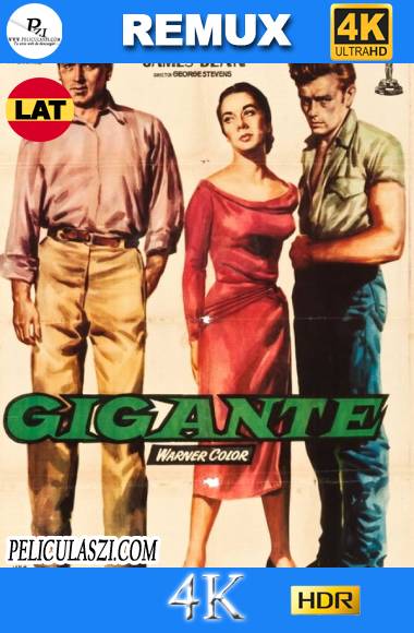 Gigante (1956) Ultra HD REMUX 4K Dual-Latino VIP