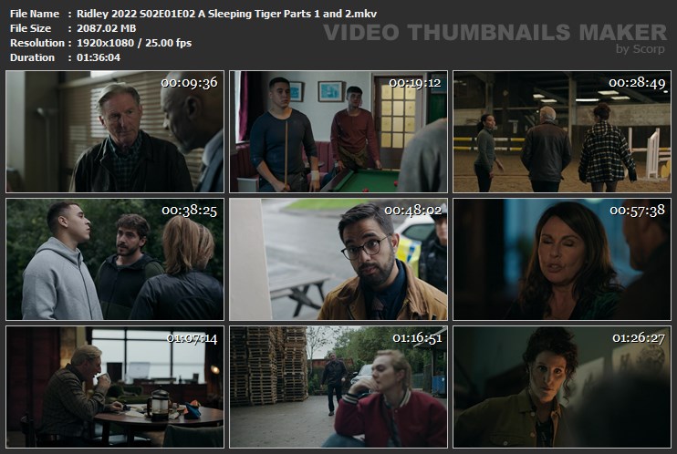 Ridley 2022 S02E01E02 A Sleeping Tiger Parts 1 and 2.mkv