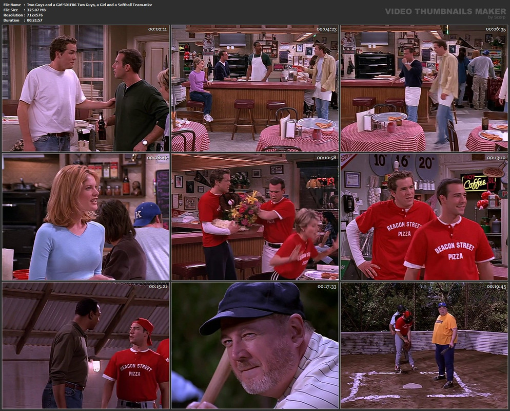 Two Guys and a Girl S01E06 Two Guys, a Girl and a Softball Team.mkv