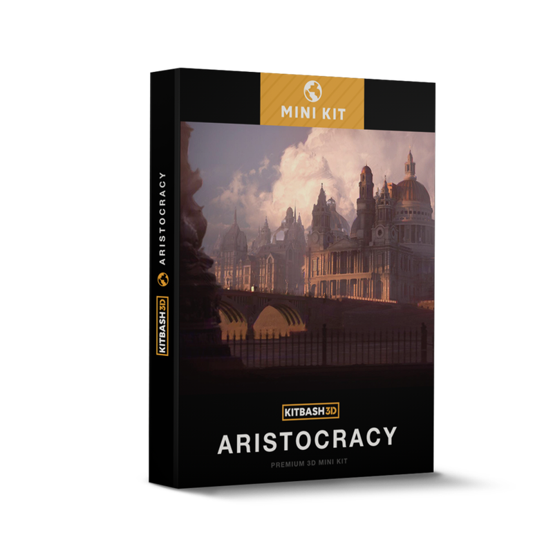 Kitbash3D - Mini Kit: Aristocracy