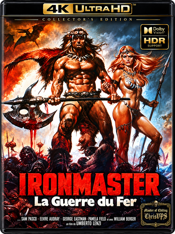 Wojownik / Ironmaster (1983) MULTI.HDR.2160p.BDRemux.DTS.HD.MA.AC3-ChrisVPS / LEKTOR AI i NAPISY