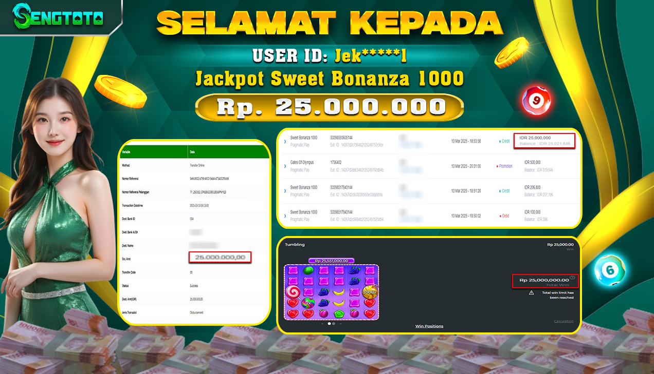 BUKTI PEMBAYARAN SLOT SWEET BONANZA 1000