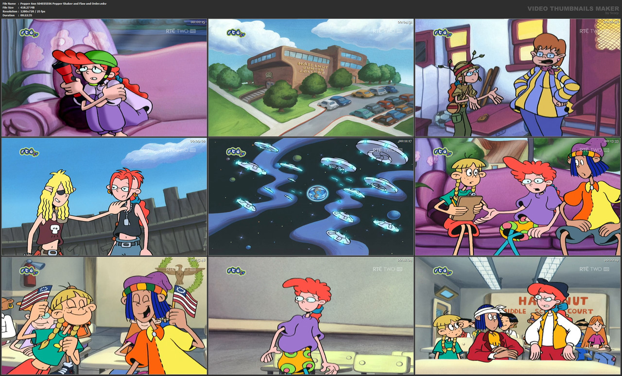 Pepper Ann S04E05E06 Pepper Shaker and Flaw and Order.mkv