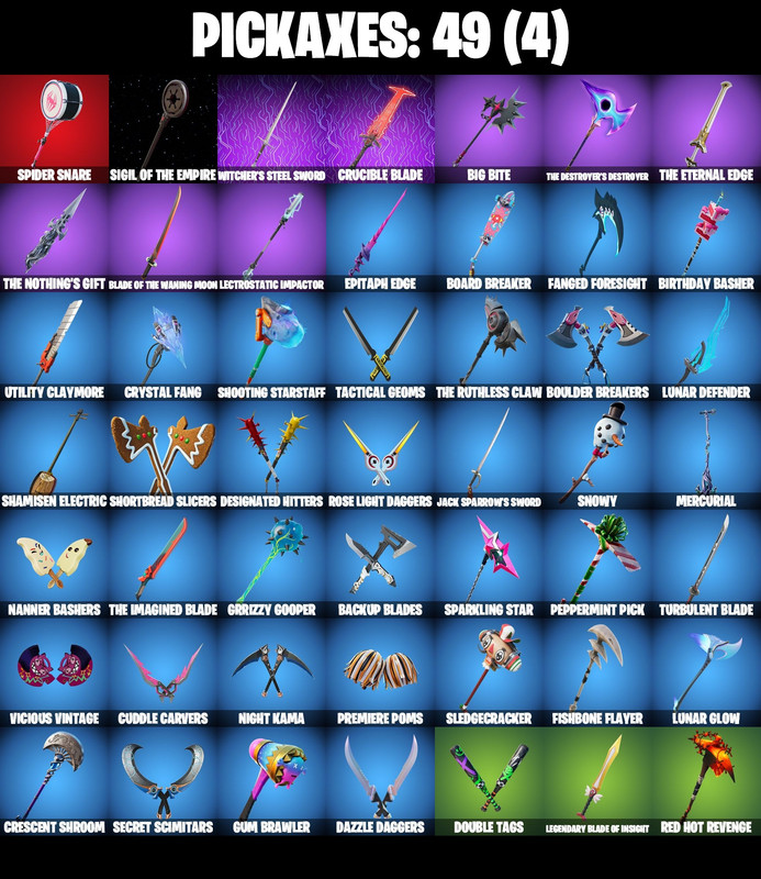 pickaxes comp