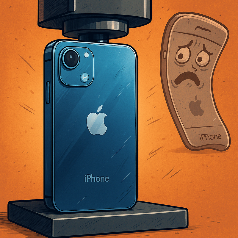 iPhone Air: O Celular que Resiste a 60 kg e Faz o Bendgate Chorar de Vergonha