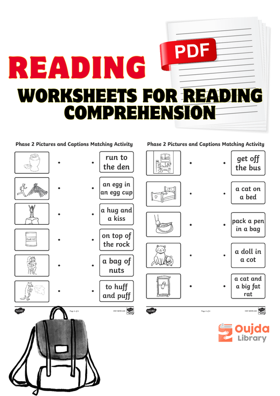 Download worksheets for Reading Comprehension. PDF Book Phenomny Books