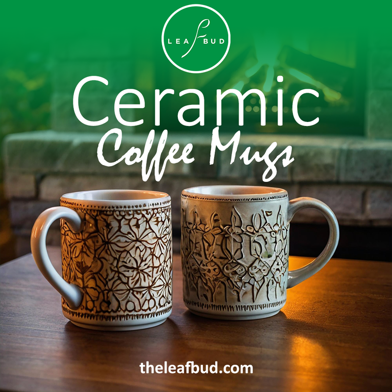 Ceramic Coffee Mugs for Everyday Comfort and Style by Leaf Bud